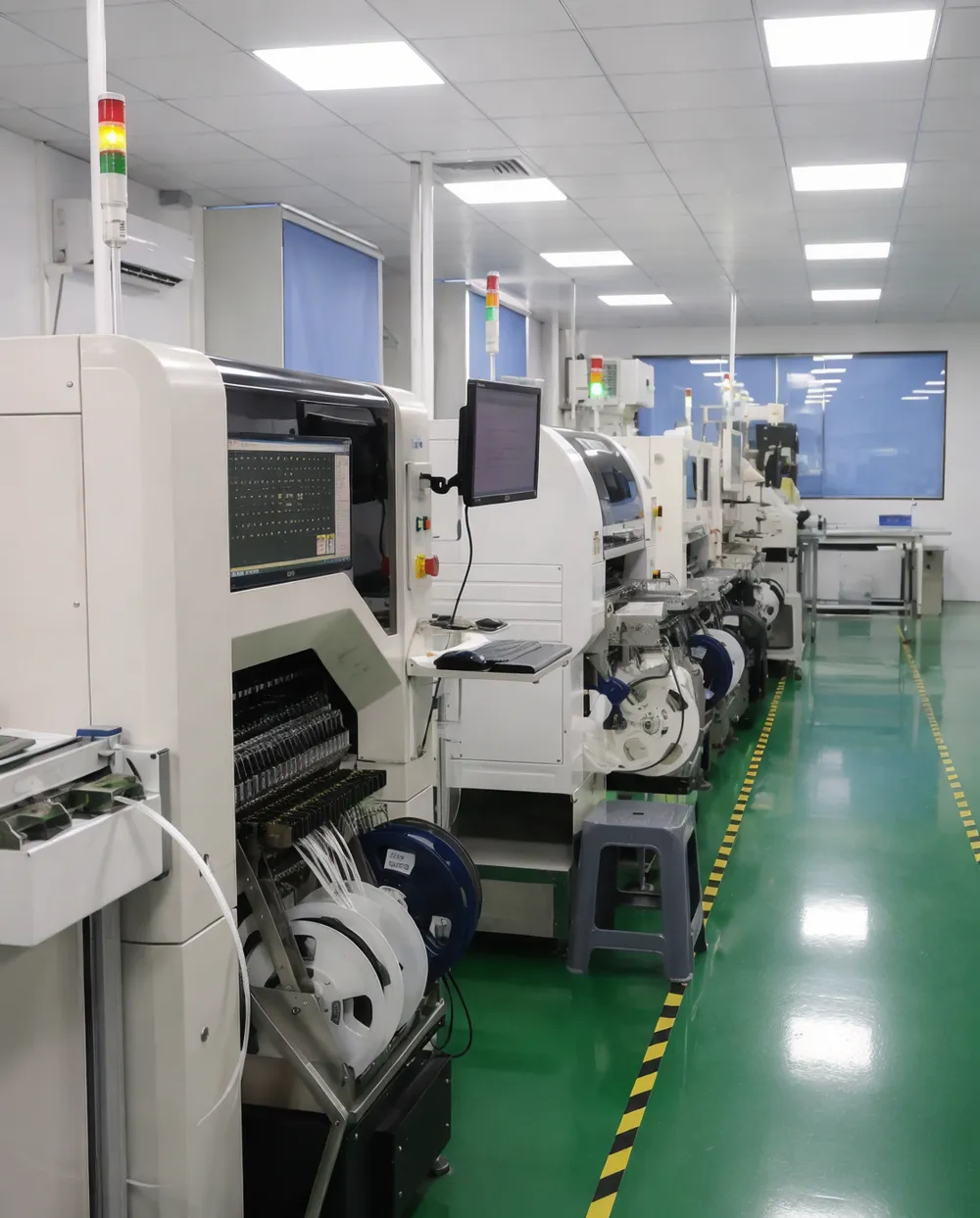 GDMonkey SMT production line for LED chip mounting in stage lighting fixtures
