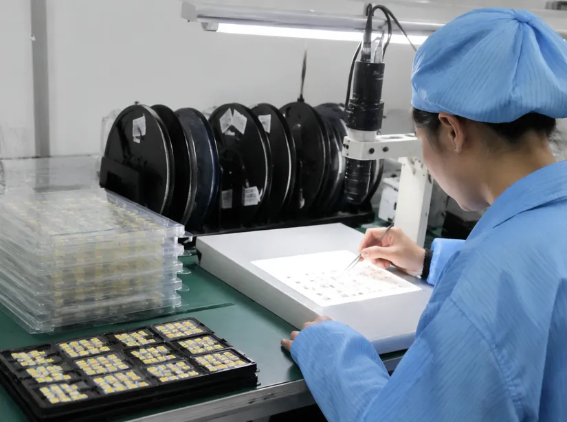 LED chip binning process ensuring color consistency across par light production runs