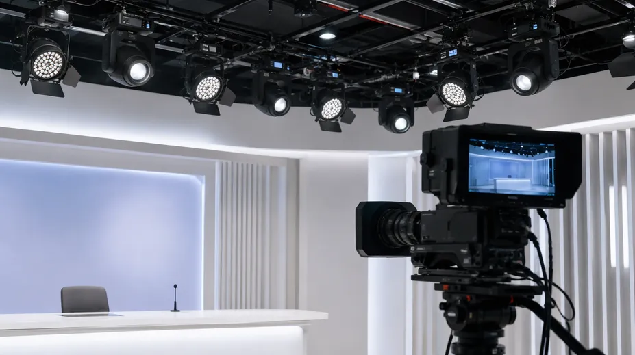 Studio-grade LED moving heads providing flicker-free broadcast lighting