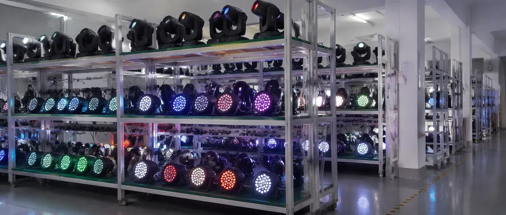 GDMonkey 48-hour aging and lifecycle testing chamber for party DJ lights quality validation