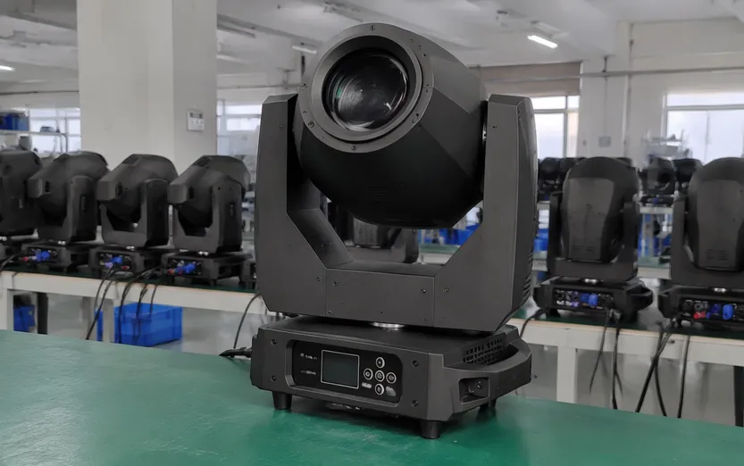 16-bit pan/tilt resolution delivering smooth positional control on moving head stage lighting